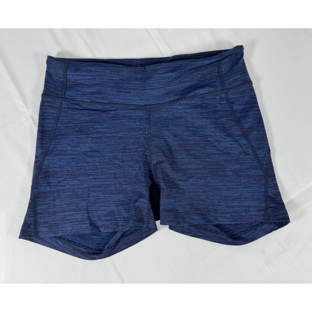 Outdoor Voices Compression Shorts Women M Blue EUC Athletic Yoga